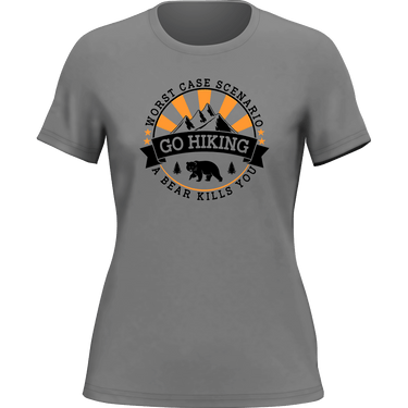 Hiking Worst Case Scenario T-Shirt for Women